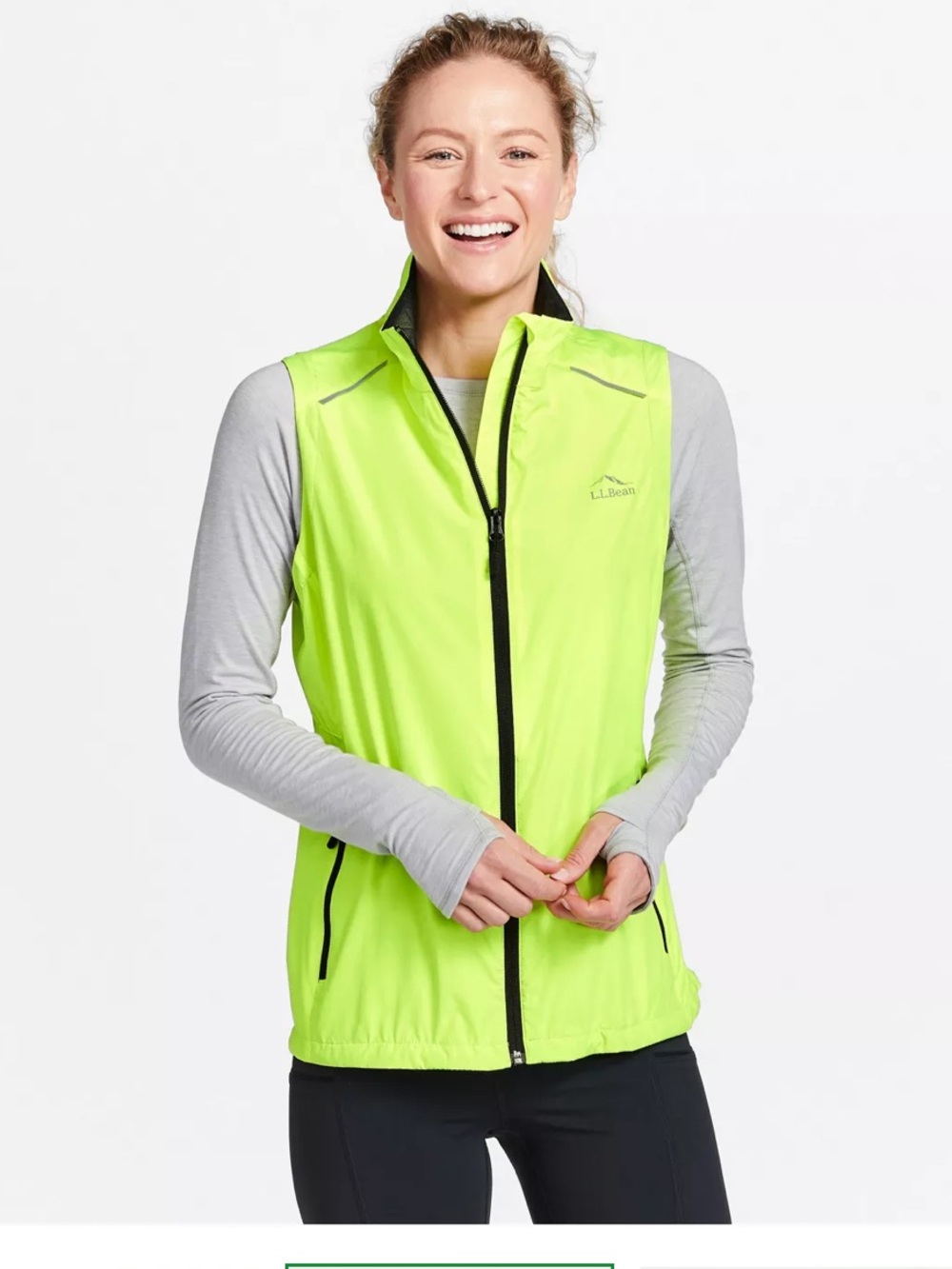L.L. Bean Women's Bean Bright Multisport Vest. Size L. New